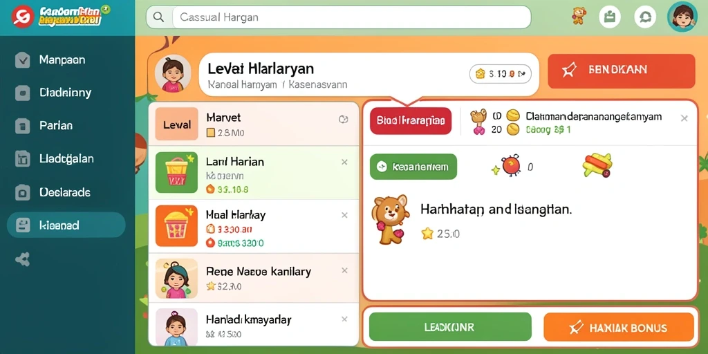 Tampilan antarmuka yang user-friendly dan mudah dinavigasi.