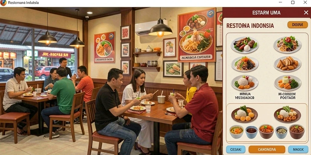 Tampilan antarmuka yang menarik dan mudah digunakan.