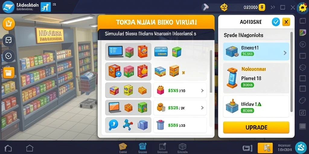 Tangkapan layar menunjukkan karakter utama dalam aksi penuh semangat.