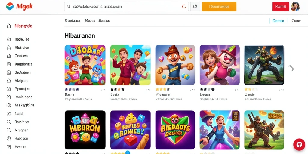 Tampilan awal aplikasi AMS789 yang menarik.