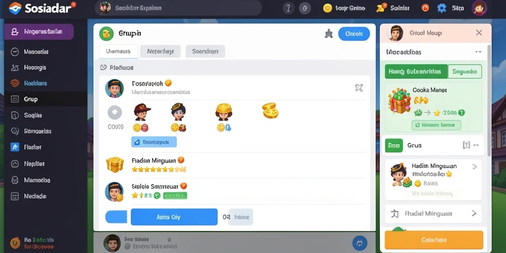 Tampilan antarmuka yang user-friendly.