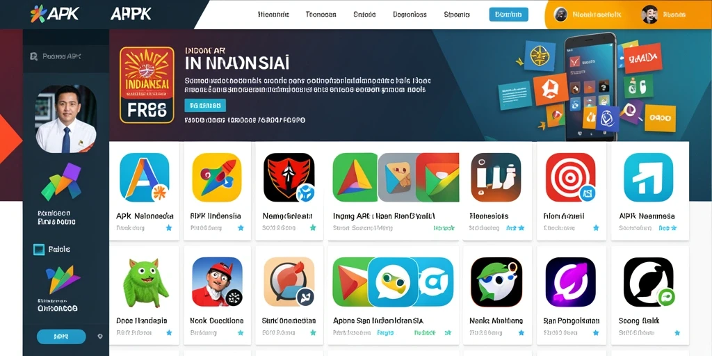 Screenshot menunjukkan permainan yang penuh warna dan menarik.