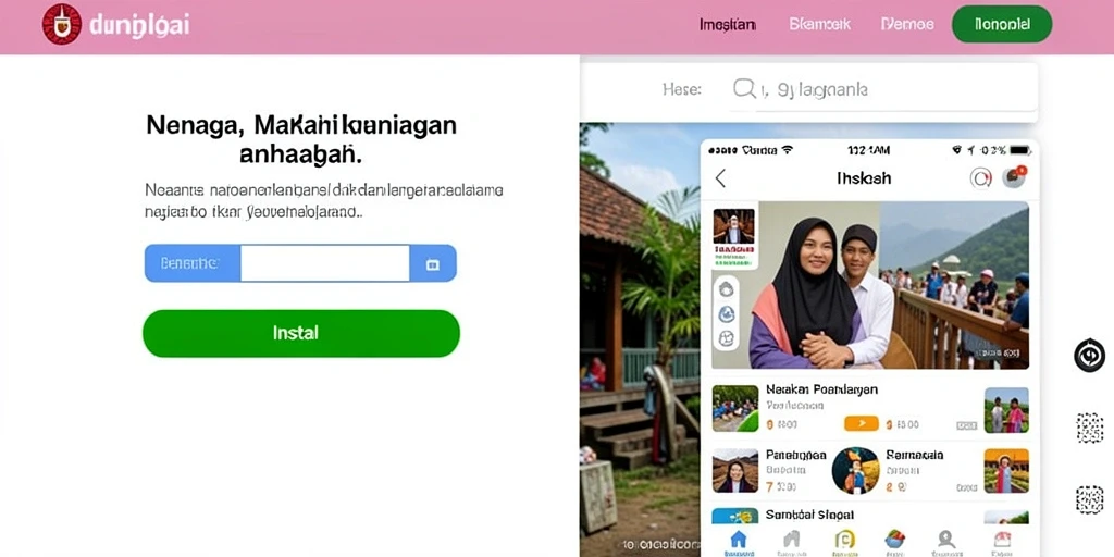 Tampilan awal yang menarik dan penuh warna.