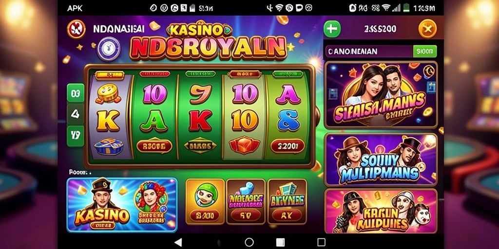 Tampilan awal game dengan grafis yang memukau.