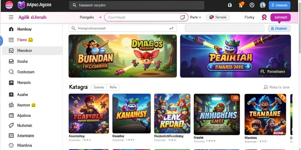 Tampilan antarmuka yang menarik dan mudah dinavigasi.