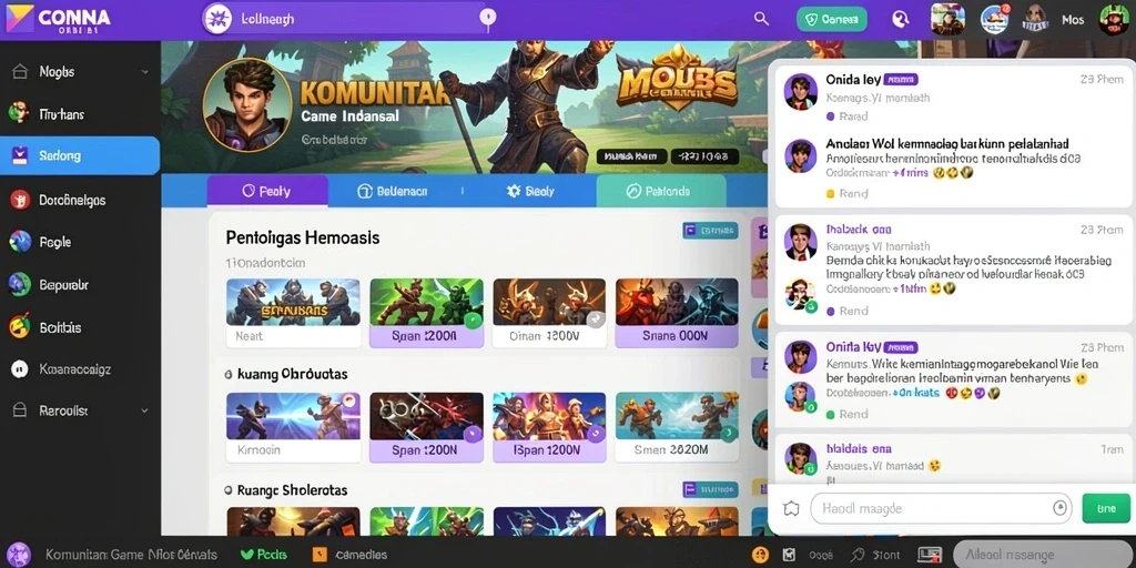 Screenshot menunjukkan karakter utama dalam aksi.