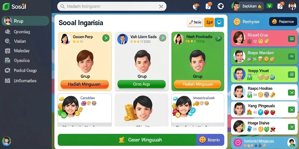 Tampilan antarmuka yang user-friendly.