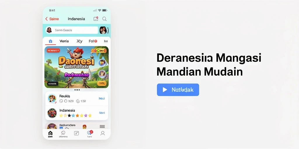 Tampilan antarmuka yang modern dan user-friendly.