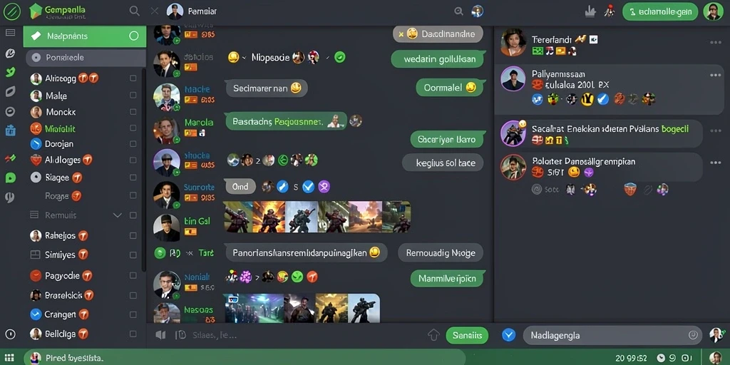Tampilan antarmuka aplikasi yang menarik dan user-friendly.
