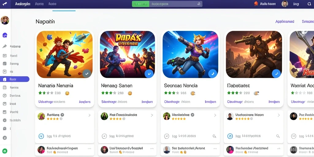 Tampilan awal yang memukau dan user-friendly.
